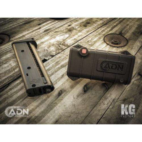 Universal Magfed / Mag fed adapter for hopper fed paintball markers