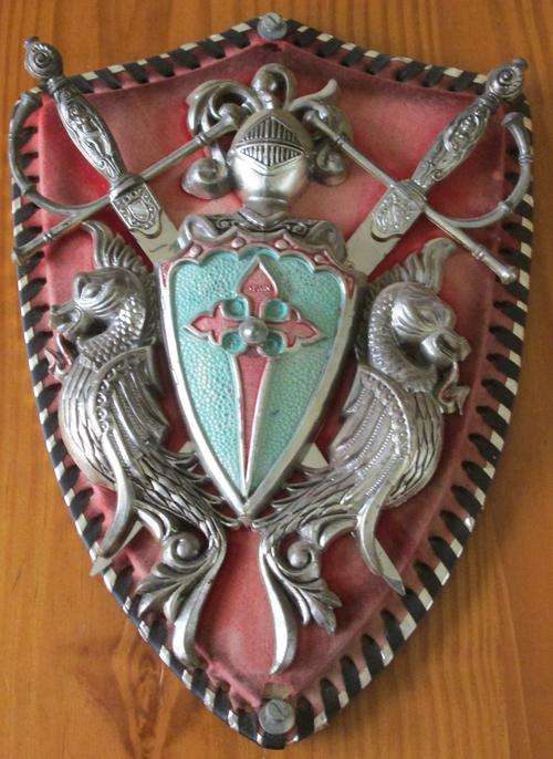 Knights Shield With Swords