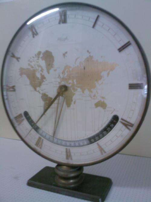 SOLID BRASS WIND UP "KIENZLE" MANTEL CLOCK