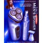 Men's 3 in 1 rechargeable shaver
