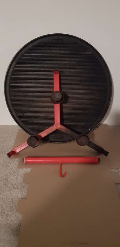 GAS PAN AND BURNER