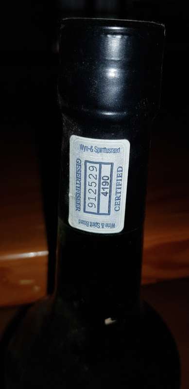 KWV VINTAGE PORT 1985