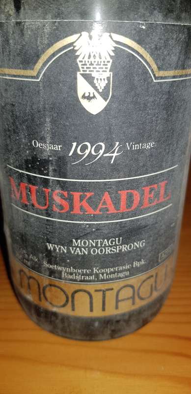 MONTAGU MUSCADEL 1994