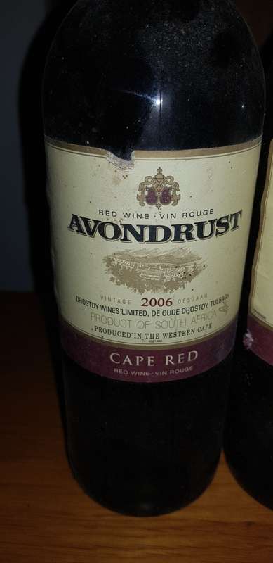 Avondrust cape red 2006 x 8 bottels