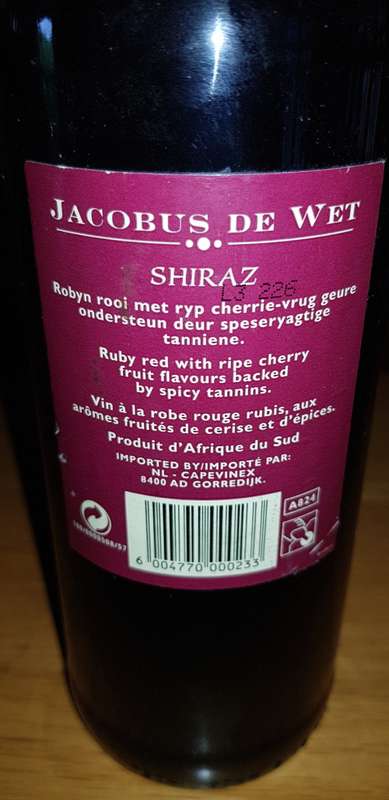 Stormers super 10 Shiraz Jacobus de Wet