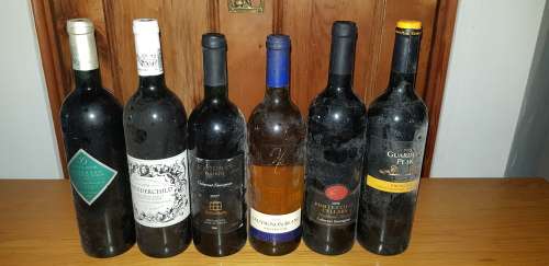 various wines x 6 bottles