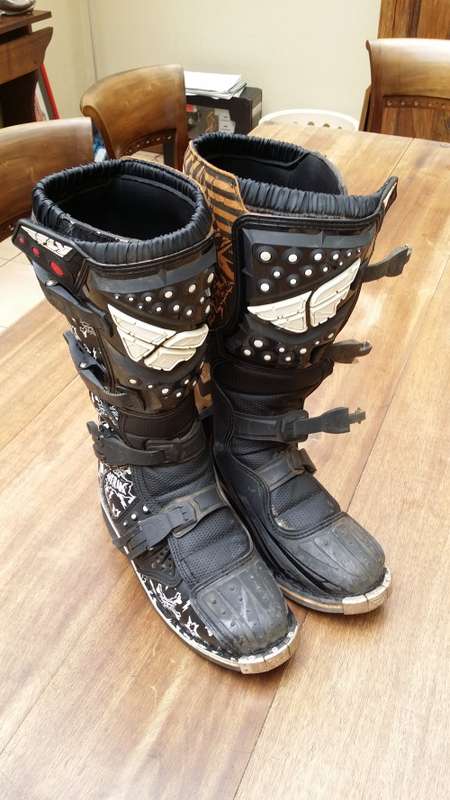 Fly Racing Maverik MX Boots - Black