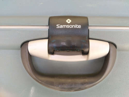 Second-hand Samsonite Ultra Durable Lockable Shell Case.