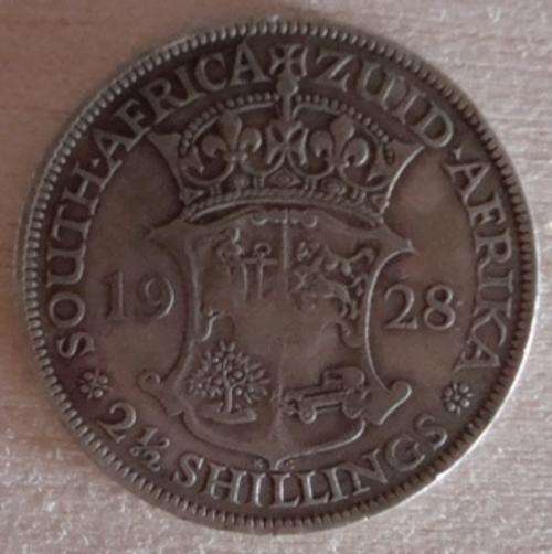 *** BARGAIN 1928 2.5 SHILLING STARTING @ 90% OF SILVER PRICE ***