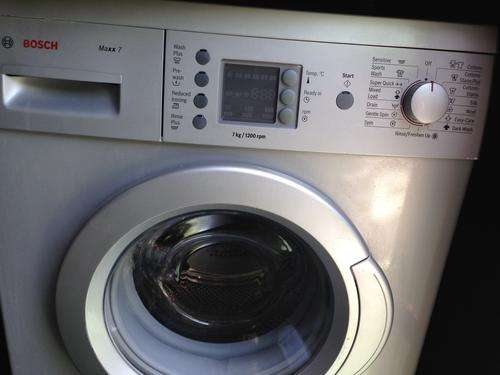 Bosch silver metallic Washing Machine max 7kg 2010
