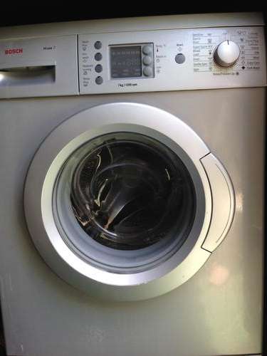 Bosch silver metallic Washing Machine max 7kg