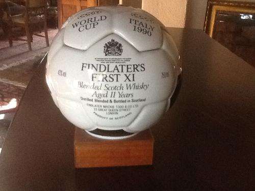 Decanter with whiskey