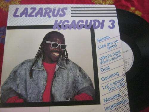 Lazarus Kgagudi - Lazarus Kgagudi 3 12' LP