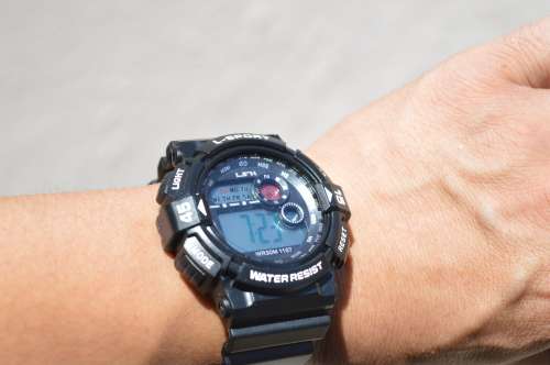 Watch Men`s - L-SPORTS Watch,timer,alarm,water resistant