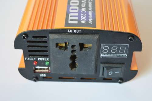 Inverter 1000w (power based on amps not based on peak power)