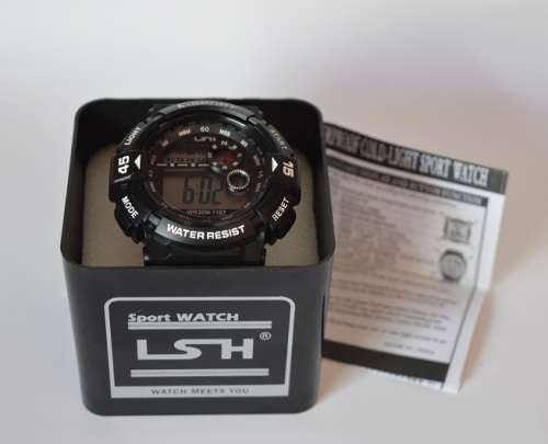 Watch Men`s - L-SPORTS Watch,timer,alarm,water resistant