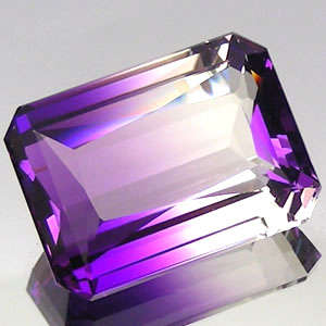 23.72 CT PURPLE AND WHITE AMETRINE