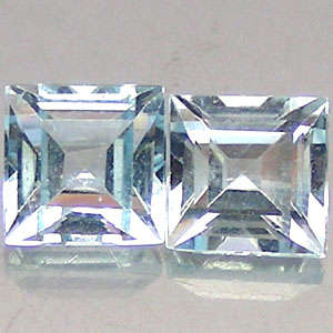 2.97 CT BABY BLUE TOPAZ PAIR