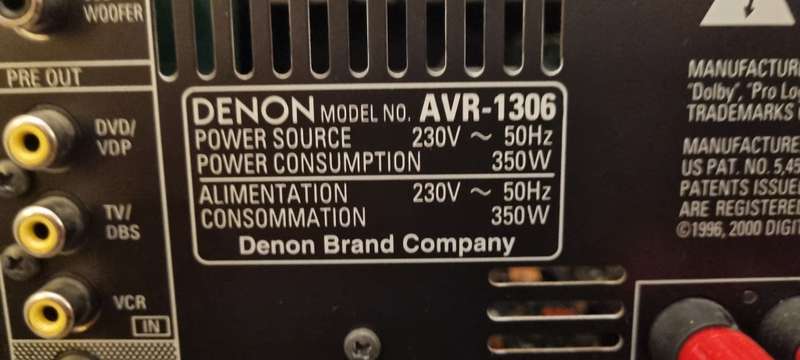Denon Surround Sound System