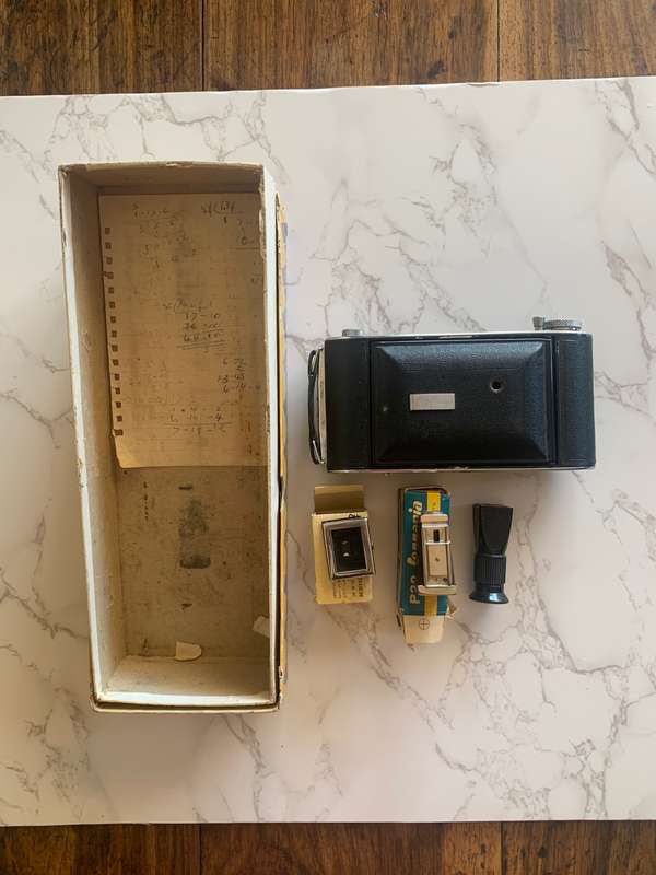 Ensign Selfix 420 - 77 Old Camera Folding Camera