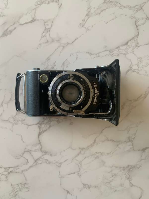 Ensign Selfix 420 - 77 Old Camera Folding Camera