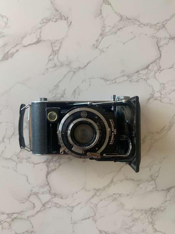 Ensign Selfix 420 - 77 Old Camera Folding Camera