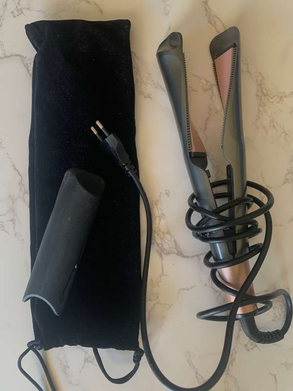 2 in 1 Flat Iron Ceramic Hair Curler Straightener