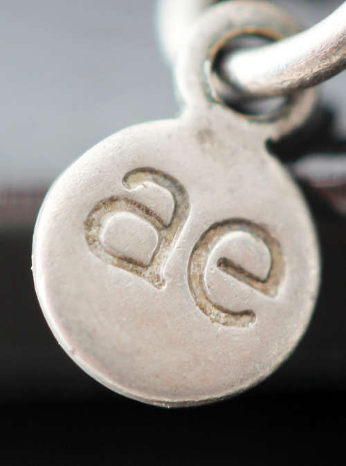 VINTAGE NATURAL EARTH MINED TURQUOISE CHAIN NECKLACE IN STERLING SILVER. UNFACETED TURQUOISE.