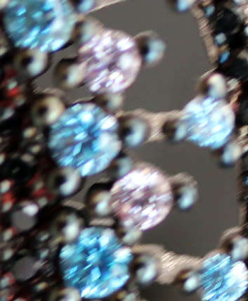 STRIKING MODERN BLUE CHALCEDONY STERLING SILVER DROP AND DANGLE EARRINGS.925