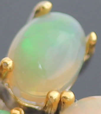 HANDMADE BAROQUE PEARL, FIRE OPAL AND EMERALD STERLING SILVER EARRINGS. BIG!