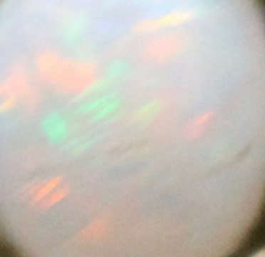 MAGNIFICENT VINTAGE OPAL 9CT YELLOW GOLD RING. 375. SHEFFIELD ASSAY MARK.