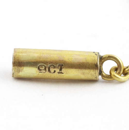ANTIQUE 9CT YELLOW GOLD PENDANT/BROOCH SET WITH 65 SEED PEARLS. *JEWELLER EVALUATION R8`500*
