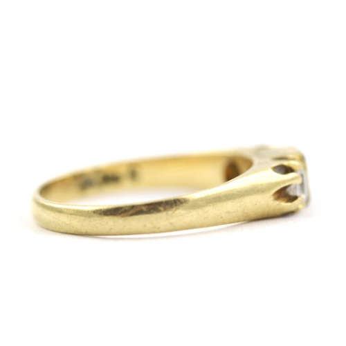 VINTAGE SAPPHIRE AND TOPAZ 14CT YELLOW GOLD RING. 585. * JEWELLER`S EVALUATION R15`000 *