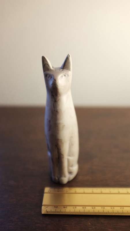 Stone Cat Ornament