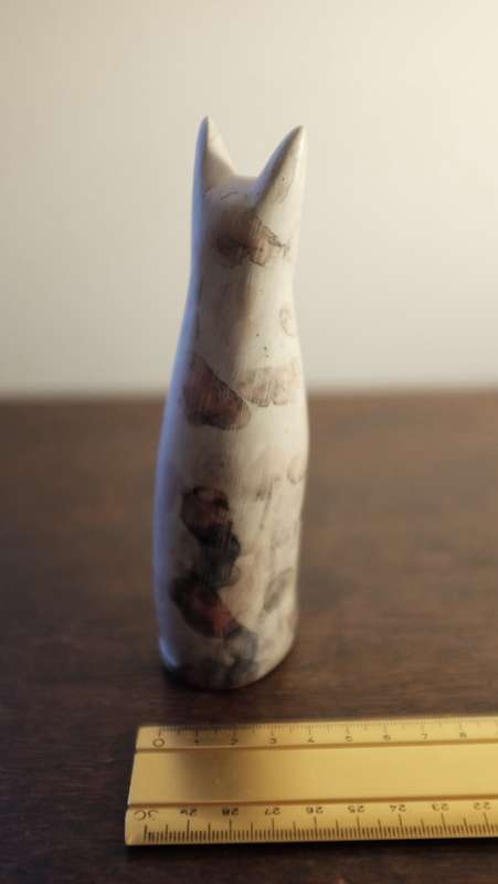 Stone Cat Ornament