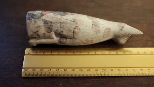 Stone Cat Ornament