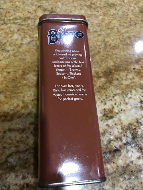 BISTO  LIMITED EDITION TIN
