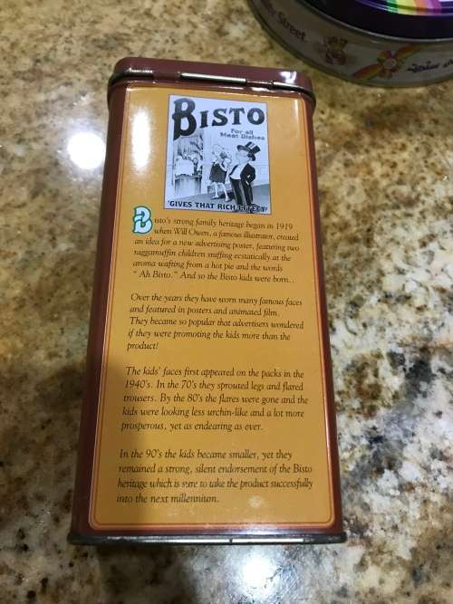 BISTO  LIMITED EDITION TIN