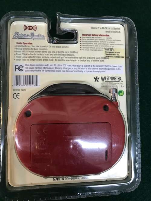 MINI FM RETRO RADIO