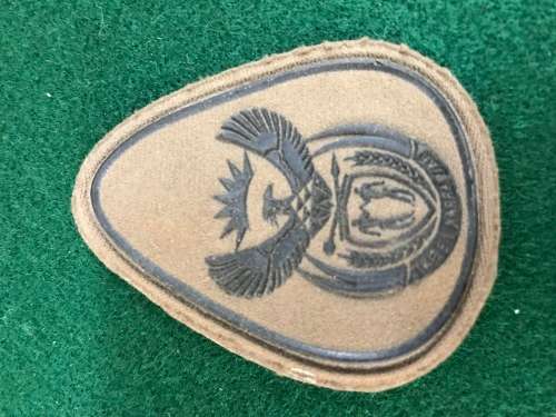 SANDF  WO 1 COLLAR RANK (one) ###PAYPAL WELCOME ###