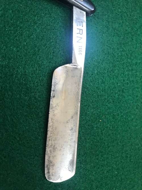 VINTAGE, CROWN & SWORD, ERN 1166, GERMANY, STRAIGHT RAZOR