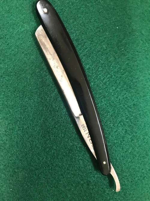 VINTAGE, CROWN & SWORD, ERN 1166, GERMANY, STRAIGHT RAZOR