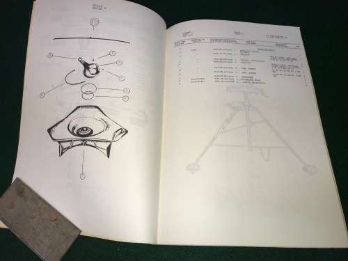 ORIGINAL - SADF - PARTS LIST - M3 - 81MM MORTAR