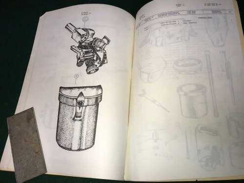 ORIGINAL - SADF - PARTS LIST - M3 - 81MM MORTAR