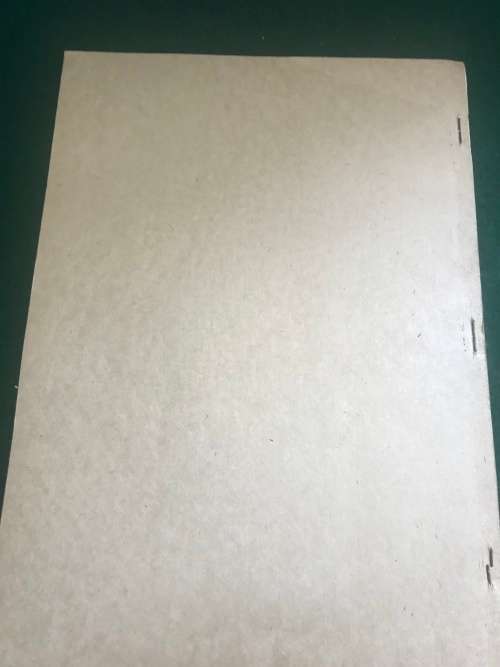 ORIGINAL - SADF - PARTS LIST - VICKERS MACHINE GUN - 7.62 millimeters