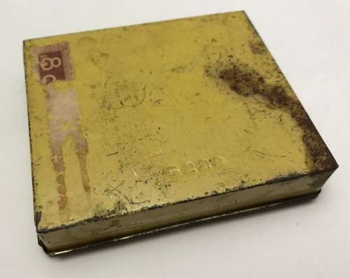 1950`S `STATE EXPRESS 555` CIGARETTES LITHO TIN BOX GOOD CONDITION