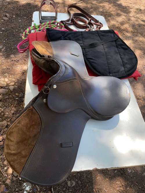 SADDLE AND OTHER HORSE TACK ITEMS