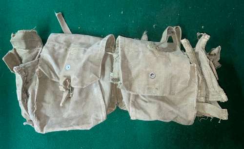 61 PATTERN WEBBING KIDNEY POUCHES