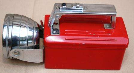 Red, Hand Lantern (Flash Light) 4.8 -6v.