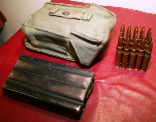 R1, FN-FAL Assault Rifle, Magazine, Pouch and Ammo, Early Bush-War Period. SADF-Army.